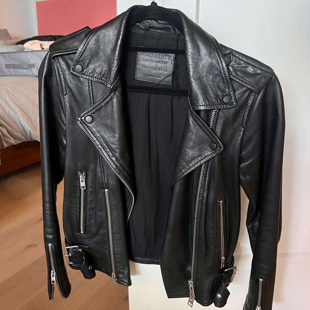 All Saints Leather Jacket